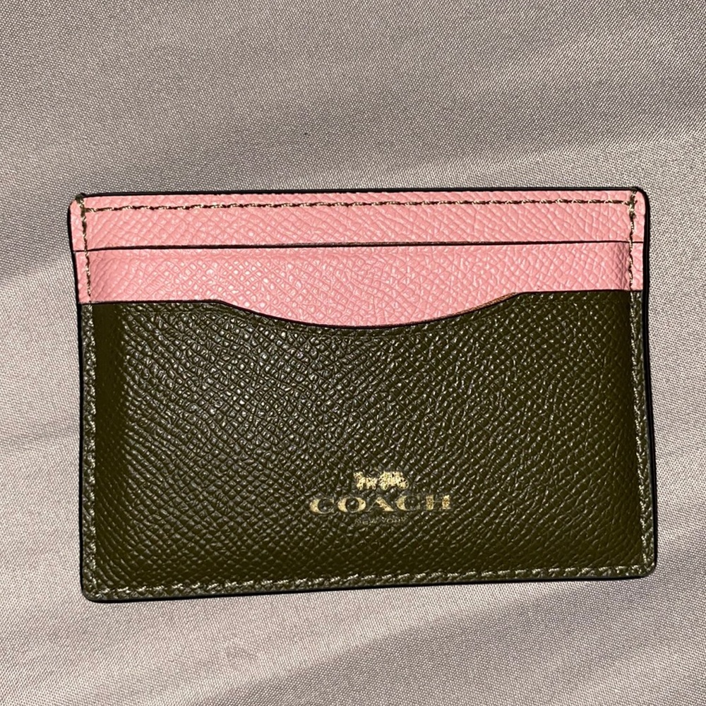 Coach used card case